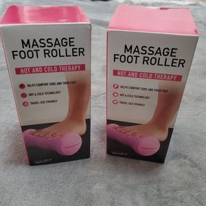 Massage Foot Roller (x2) - Hot and Cold Therapy